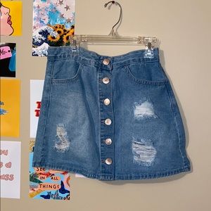 Jean skirt